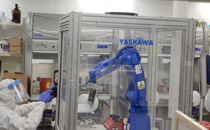 YASKAWA ISRAEL INSTALA EL PRIMER SISTEMA ROBÓTICO EN EL LABORATORIO QUE EL GOBIERNO HA DESTINADO AL COVID-19